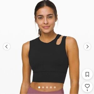 Lululemon Black Women's Cutout Top